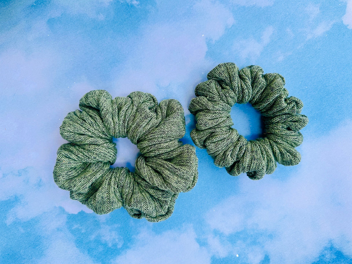 Olive Sweater • Allure Scrunchies