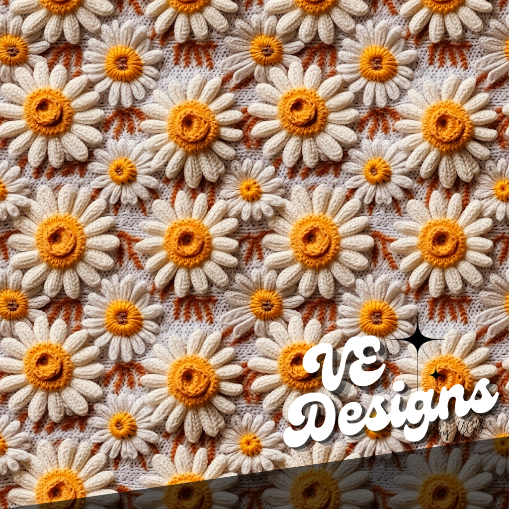 Boho Retro Daisies