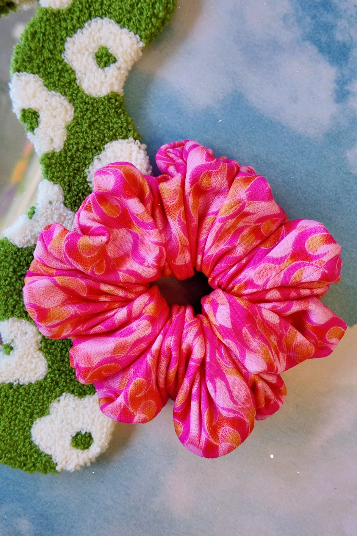 Neon Flames   • Allure Scrunchies