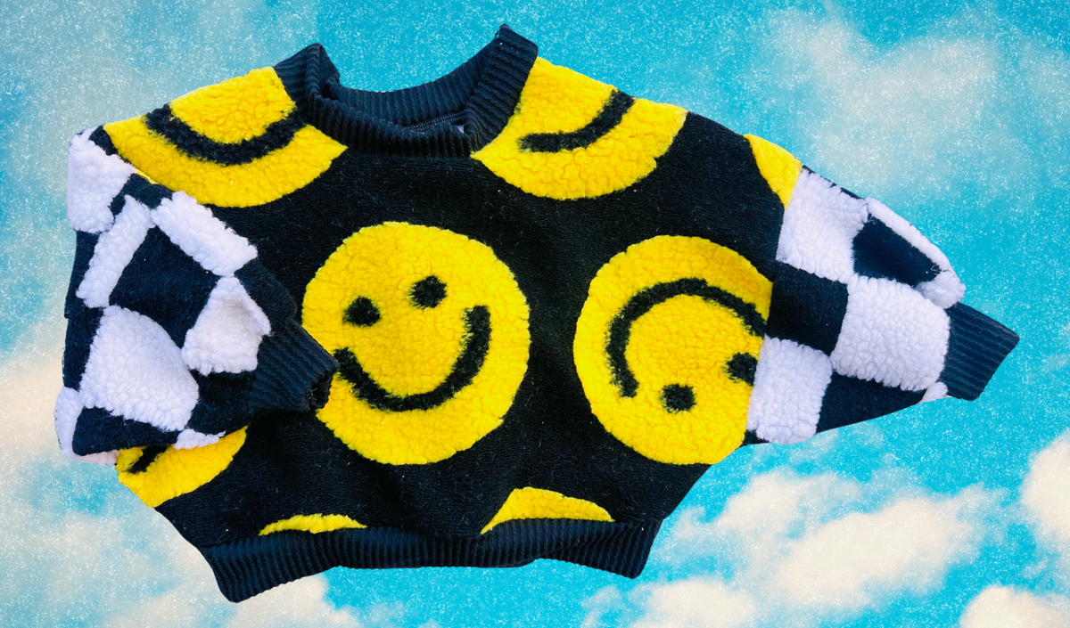 OOAK Smiley Babe Sk8ter Crew • 9M (up to 12M recommended)