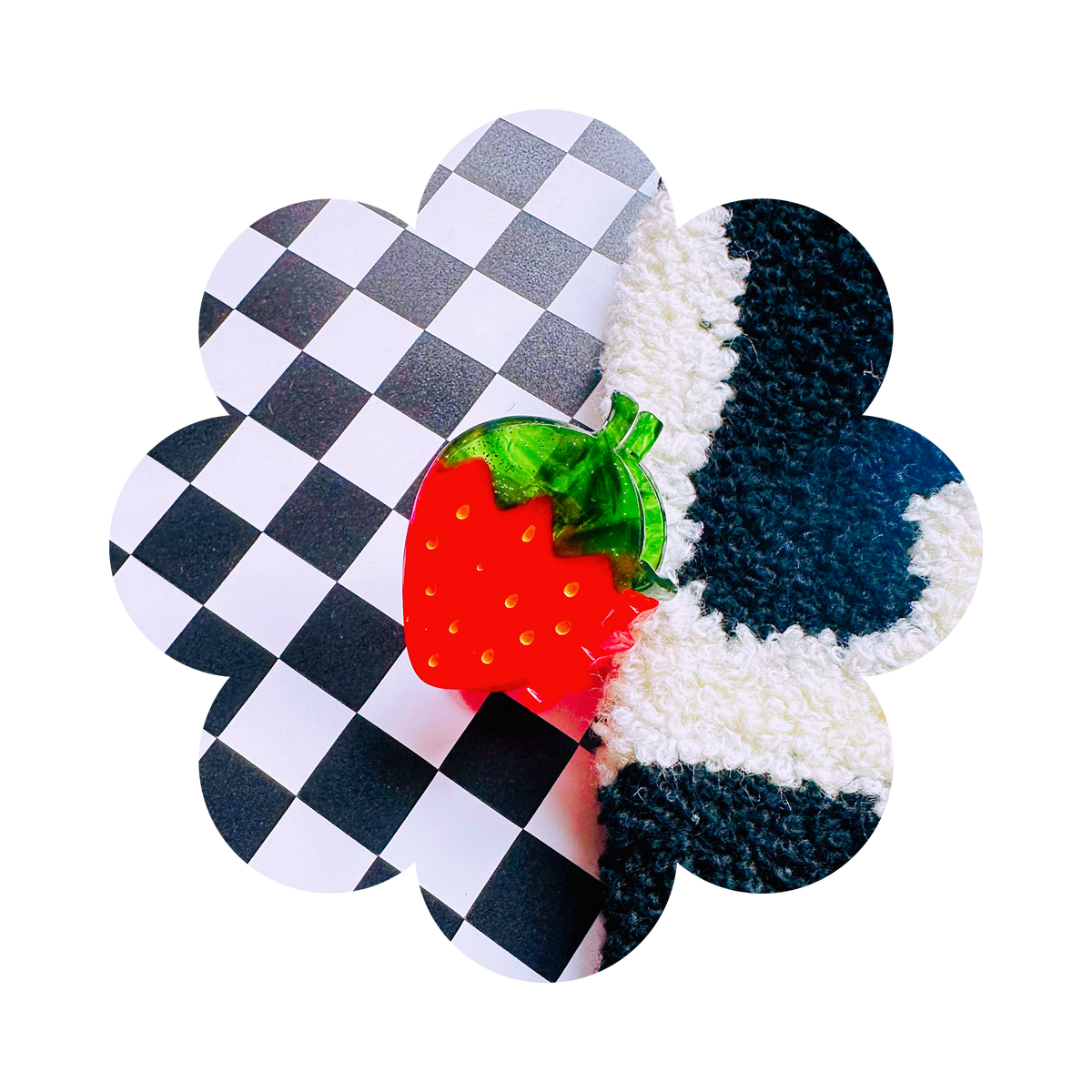 Strawberry Claw Clip