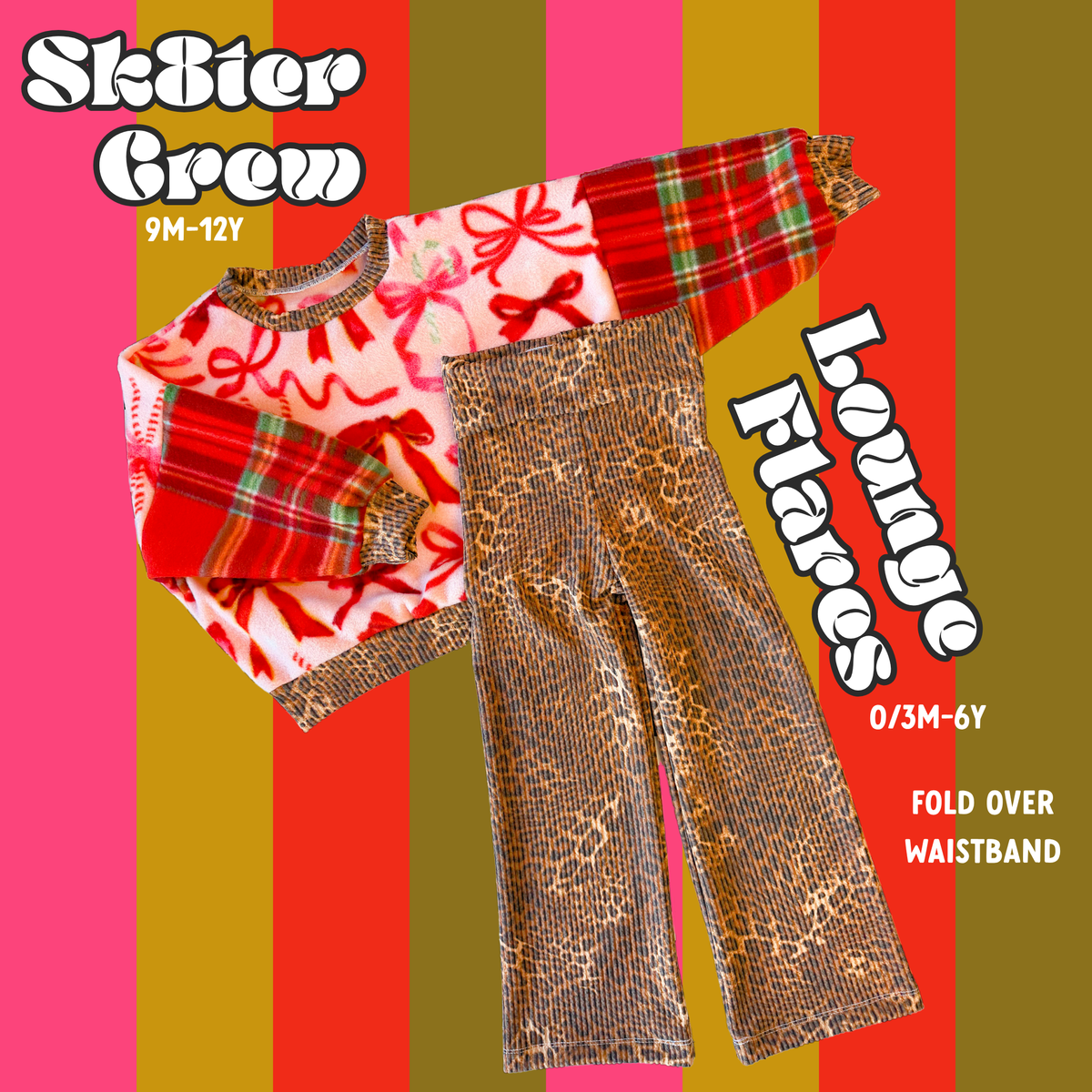 Holiday Babe | Lounge Flares • PREORDER