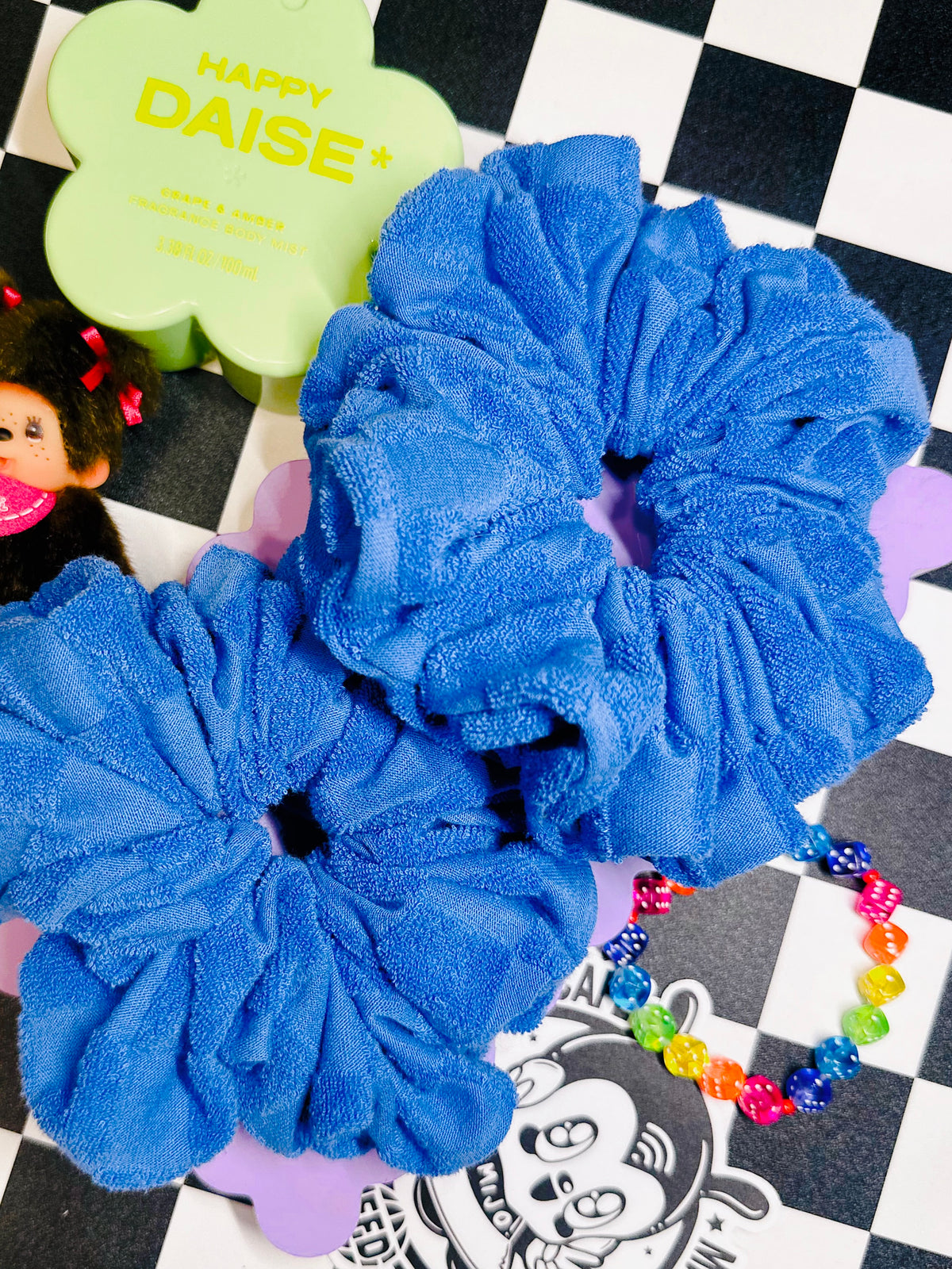 Blue Terry • Allure Scrunchies