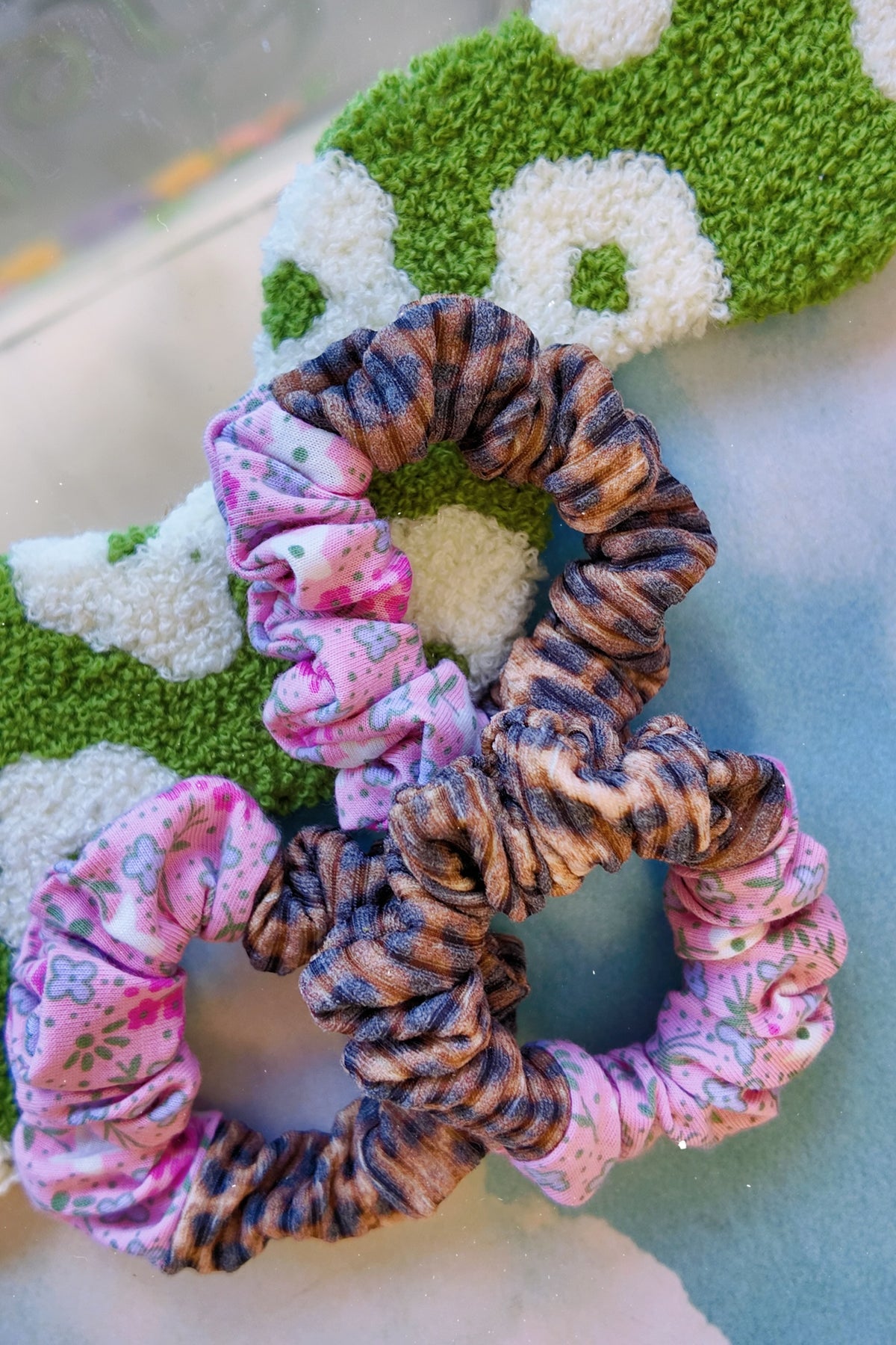 Cheetah Floral  • Allure Scrunchies