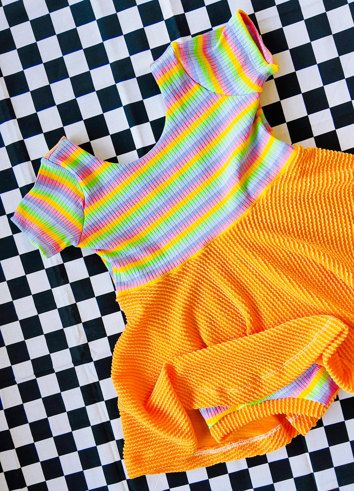 5T Short Sleeve Brielle Dress + Built in Shortie