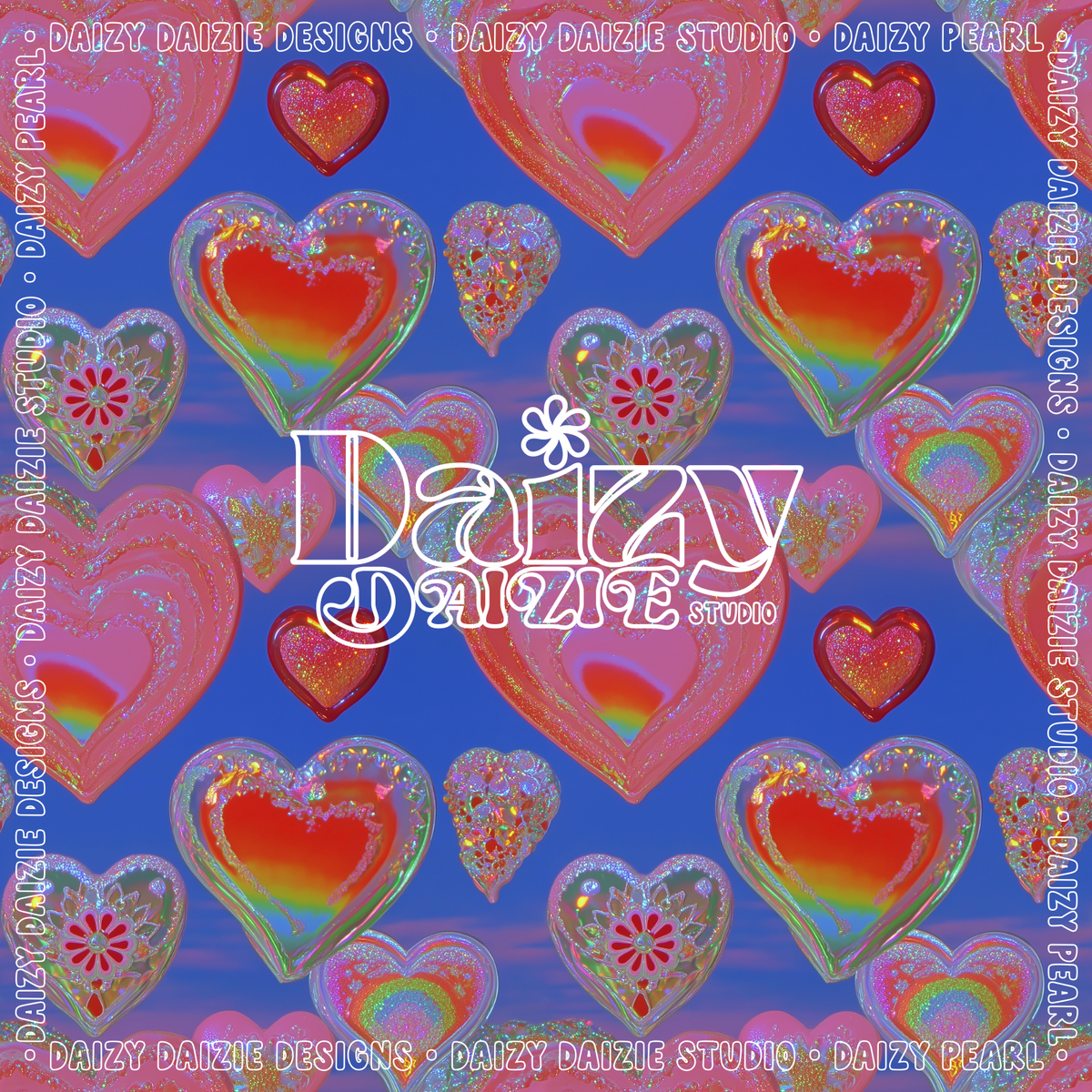 Rainbow Hearts