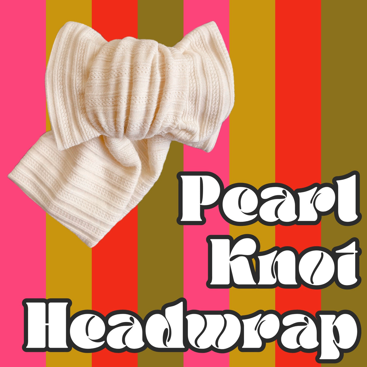 Pearl Knot Headwrap | Holiday Babe