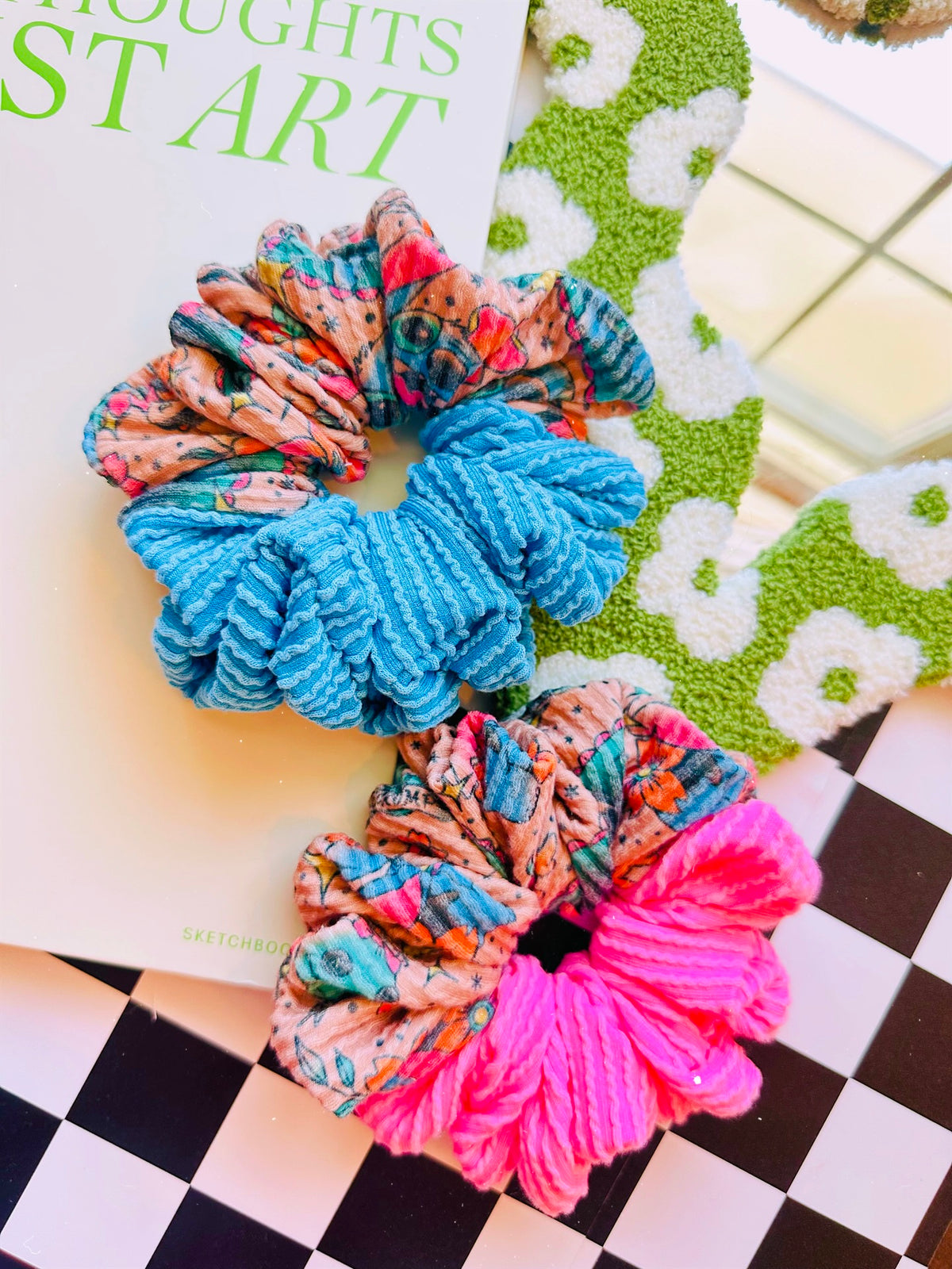 Stxtch Colorblock • Allure Scrunchie