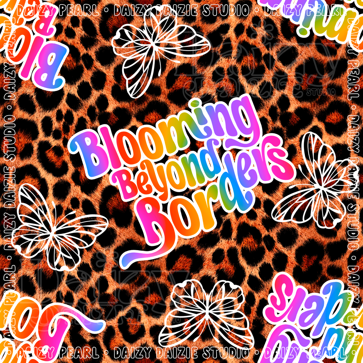 Blooming Beyond Borders: PNG + Seamless Pack