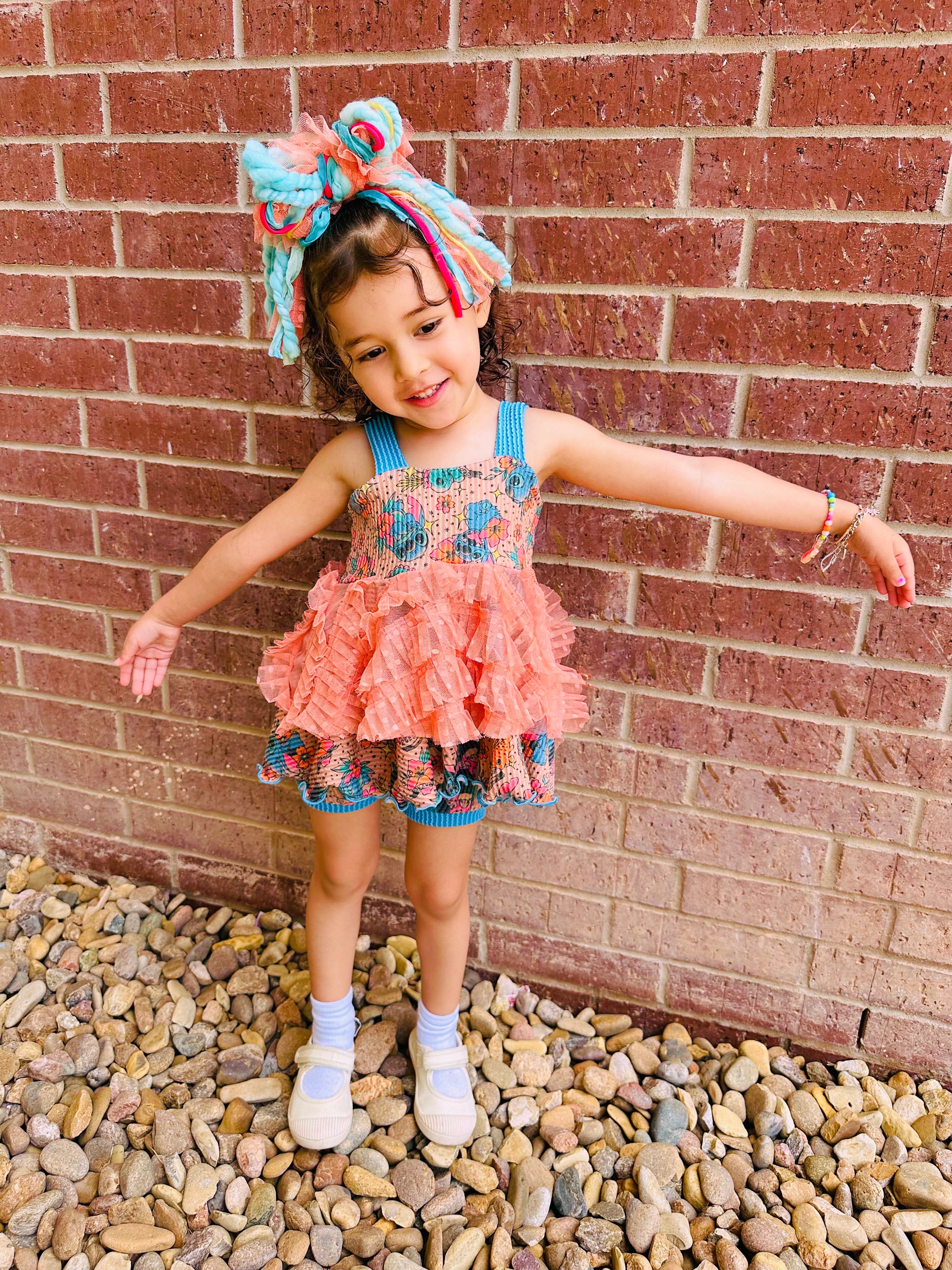 Ohana Anais Babydoll Dress & bummies - 3T