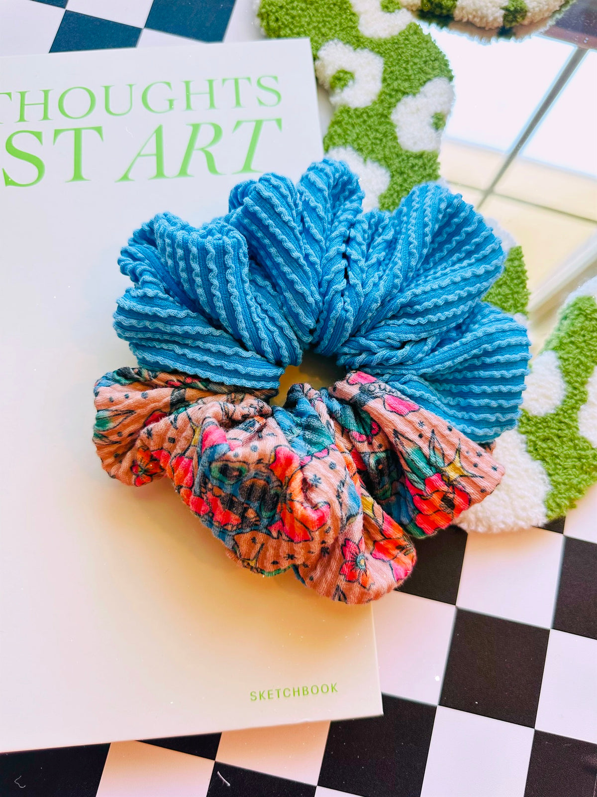 Stxtch Colorblock • Allure Scrunchie