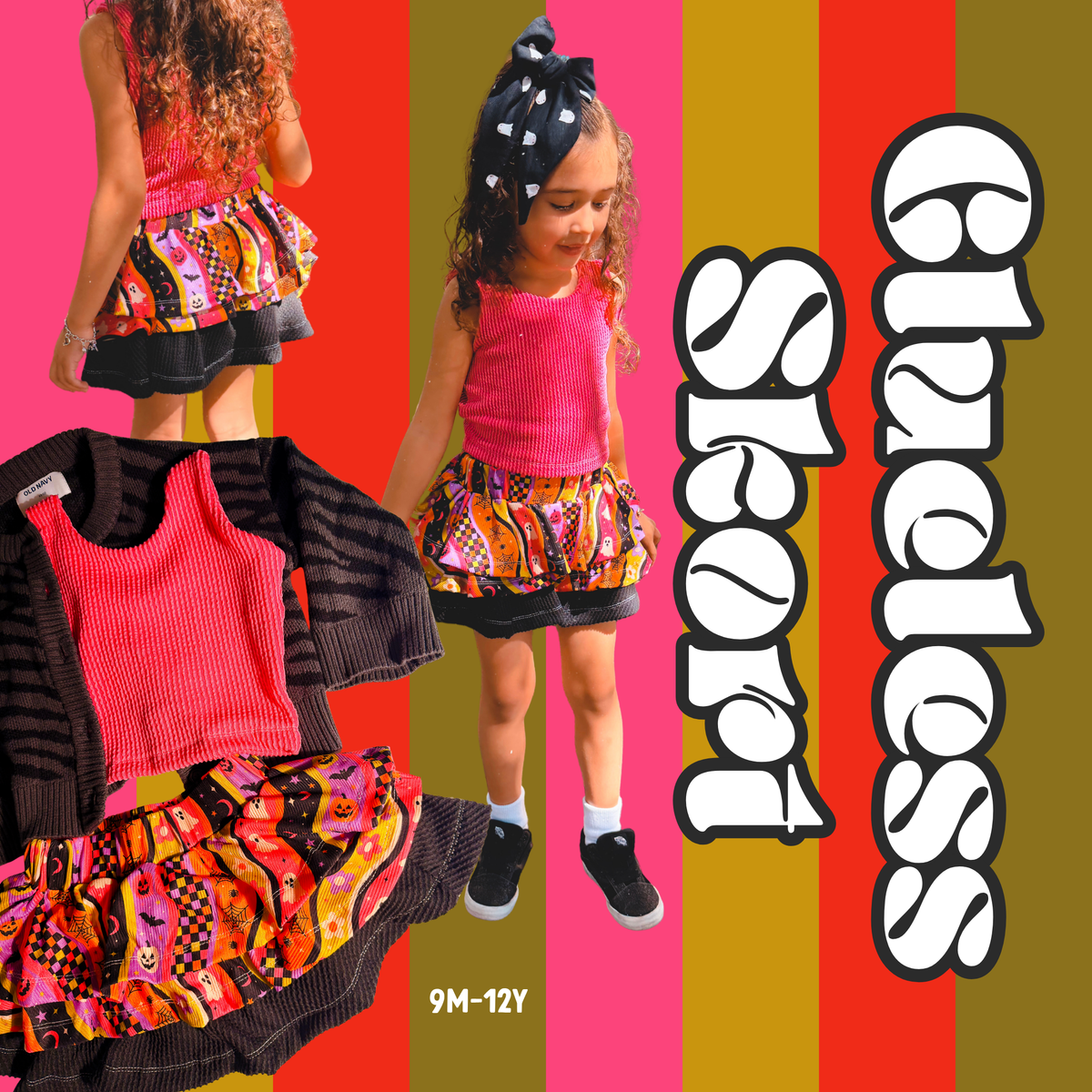 Holiday Babe | Sk8ter Skort • PREORDER