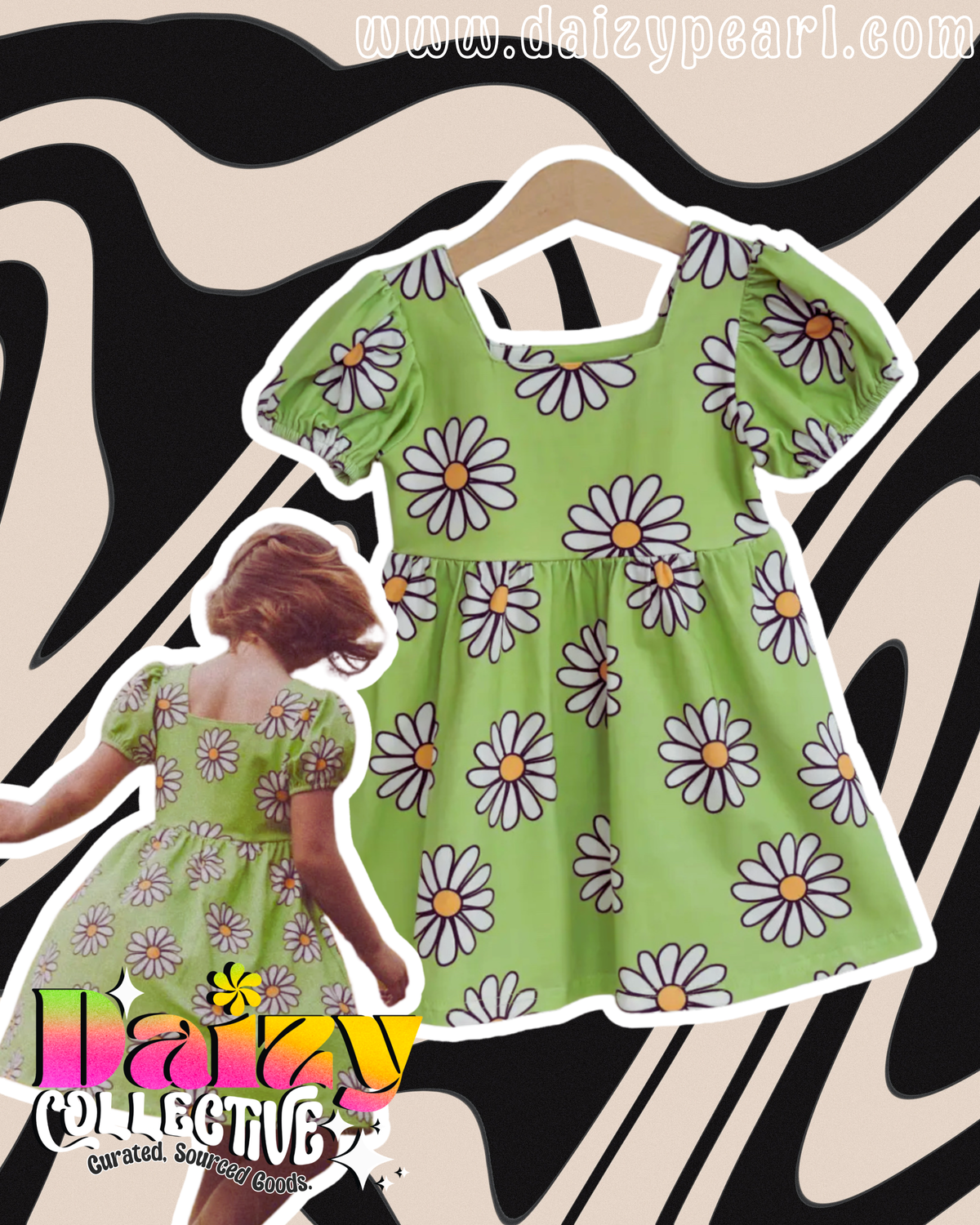 Daizy Puff Sleeve Dress