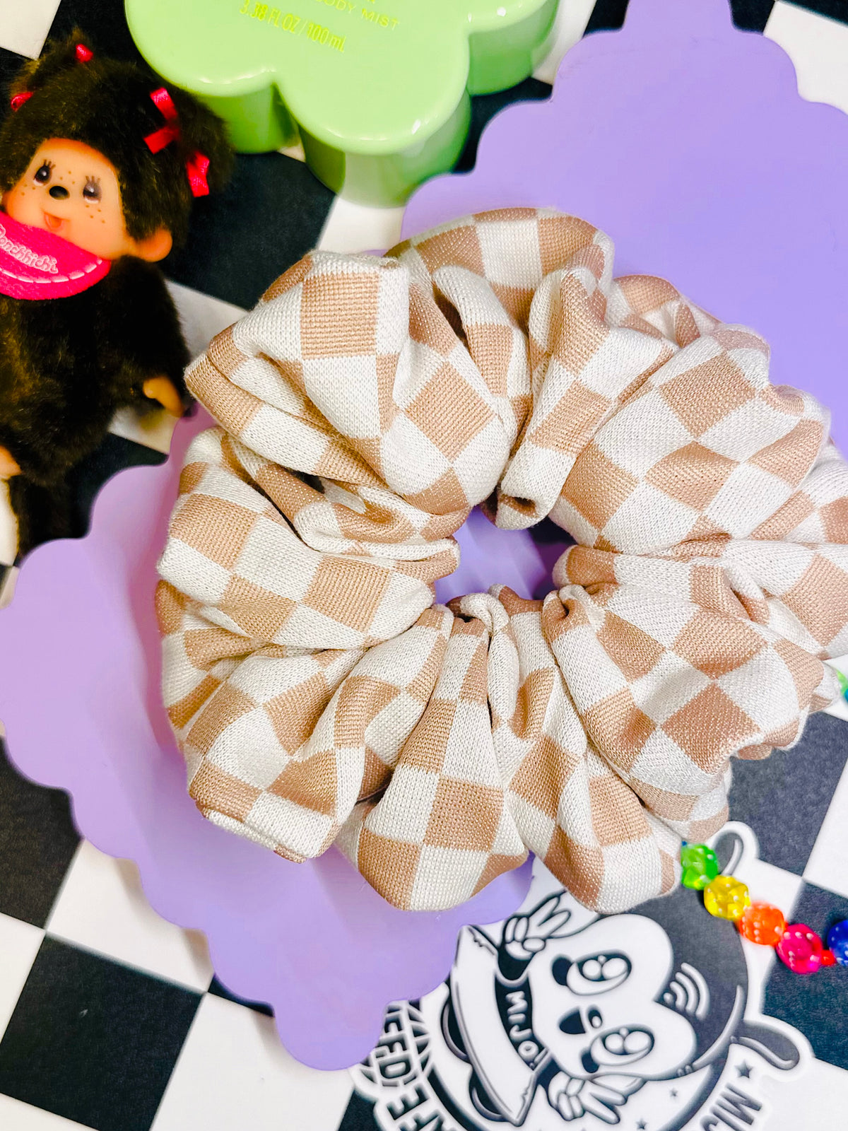 Checkered • Allure Scrunchies
