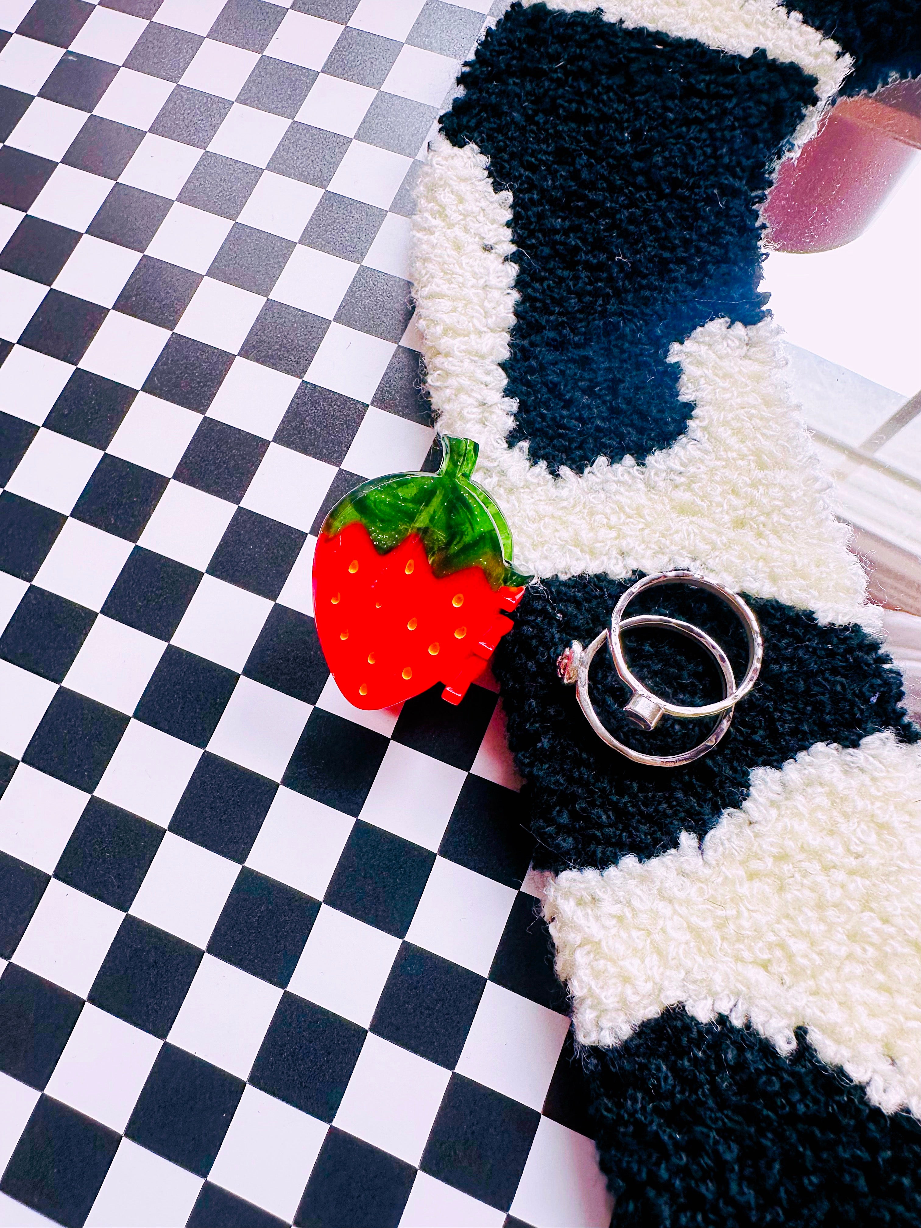 Strawberry Claw Clip