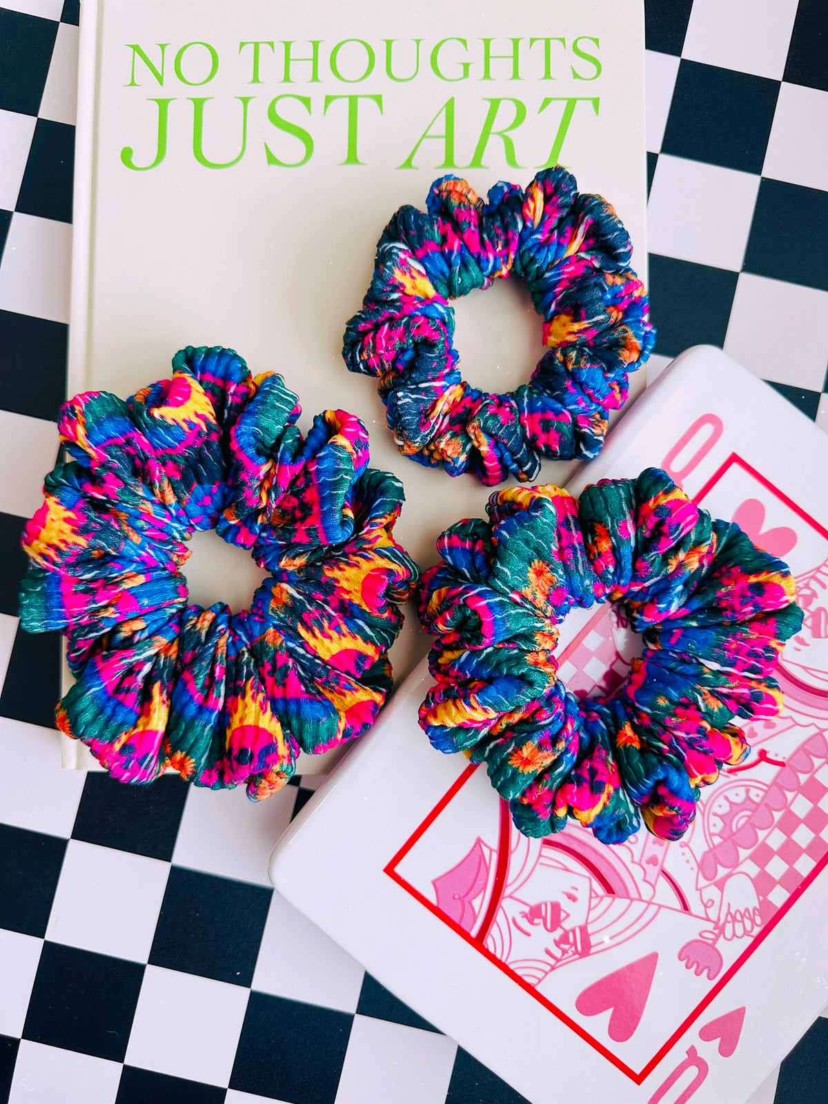 Panic Attacks in Paradise • Allure Scrunchies