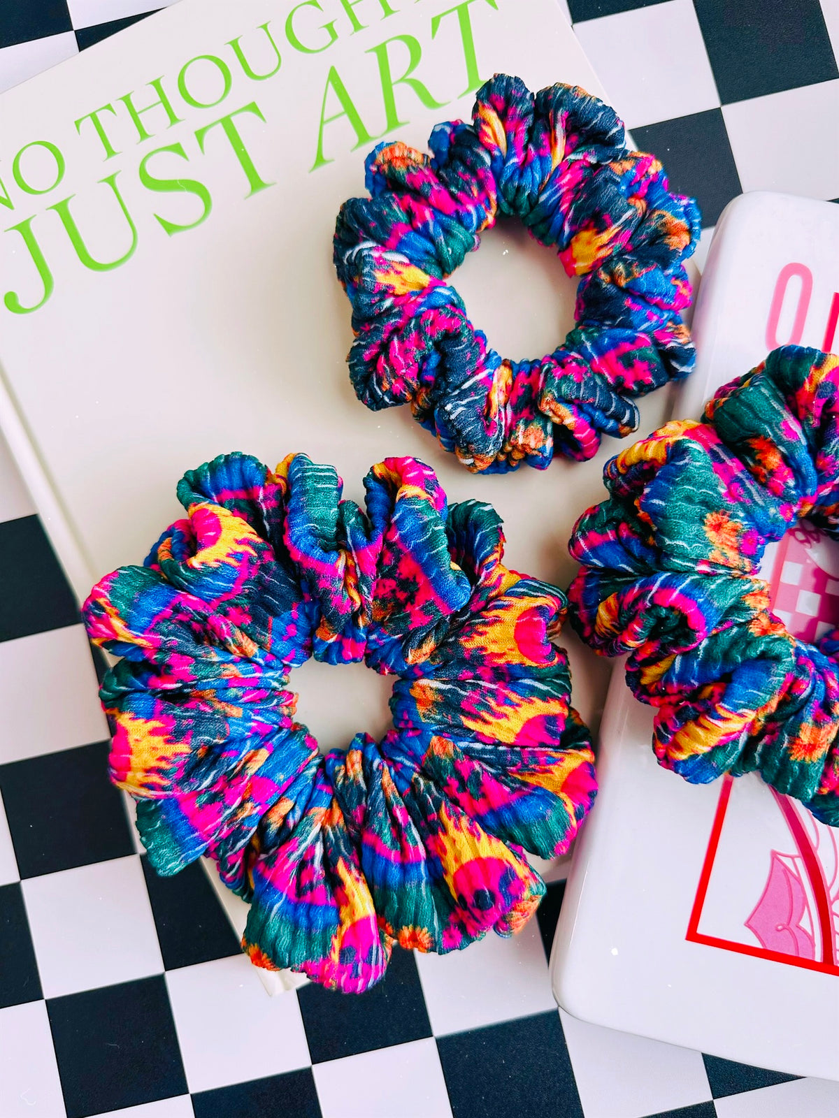Panic Attacks in Paradise • Allure Scrunchies