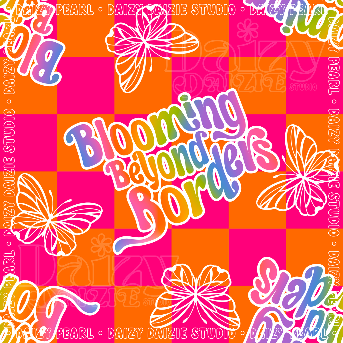 Blooming Beyond Borders: PNG + Seamless Pack