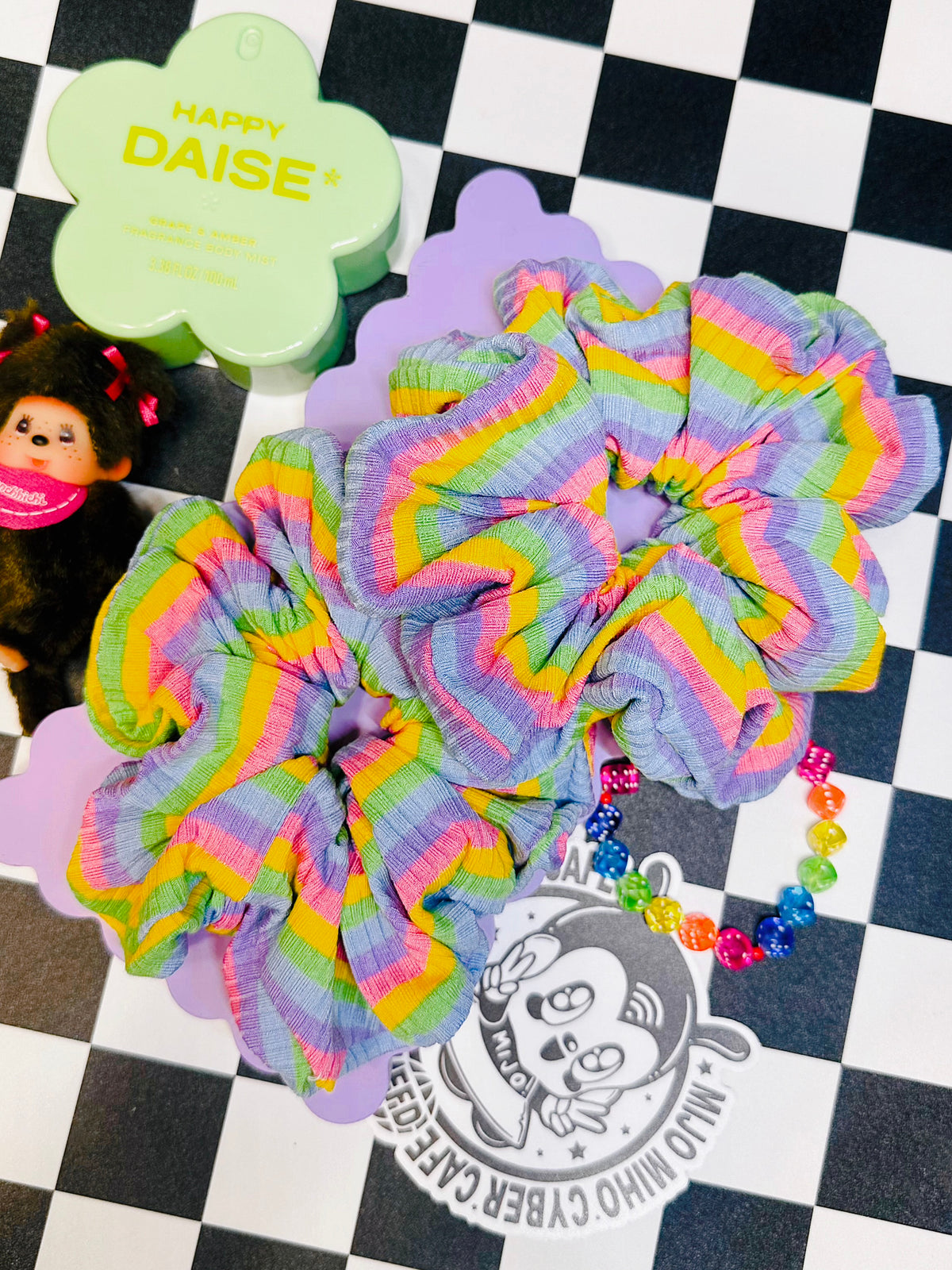 Rainbow Sherbet • Allure Scrunchies