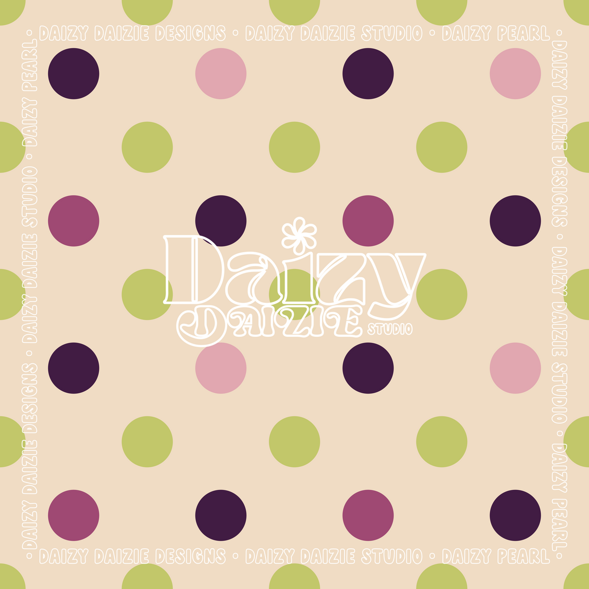 Pippa Seamless: Polka Dots