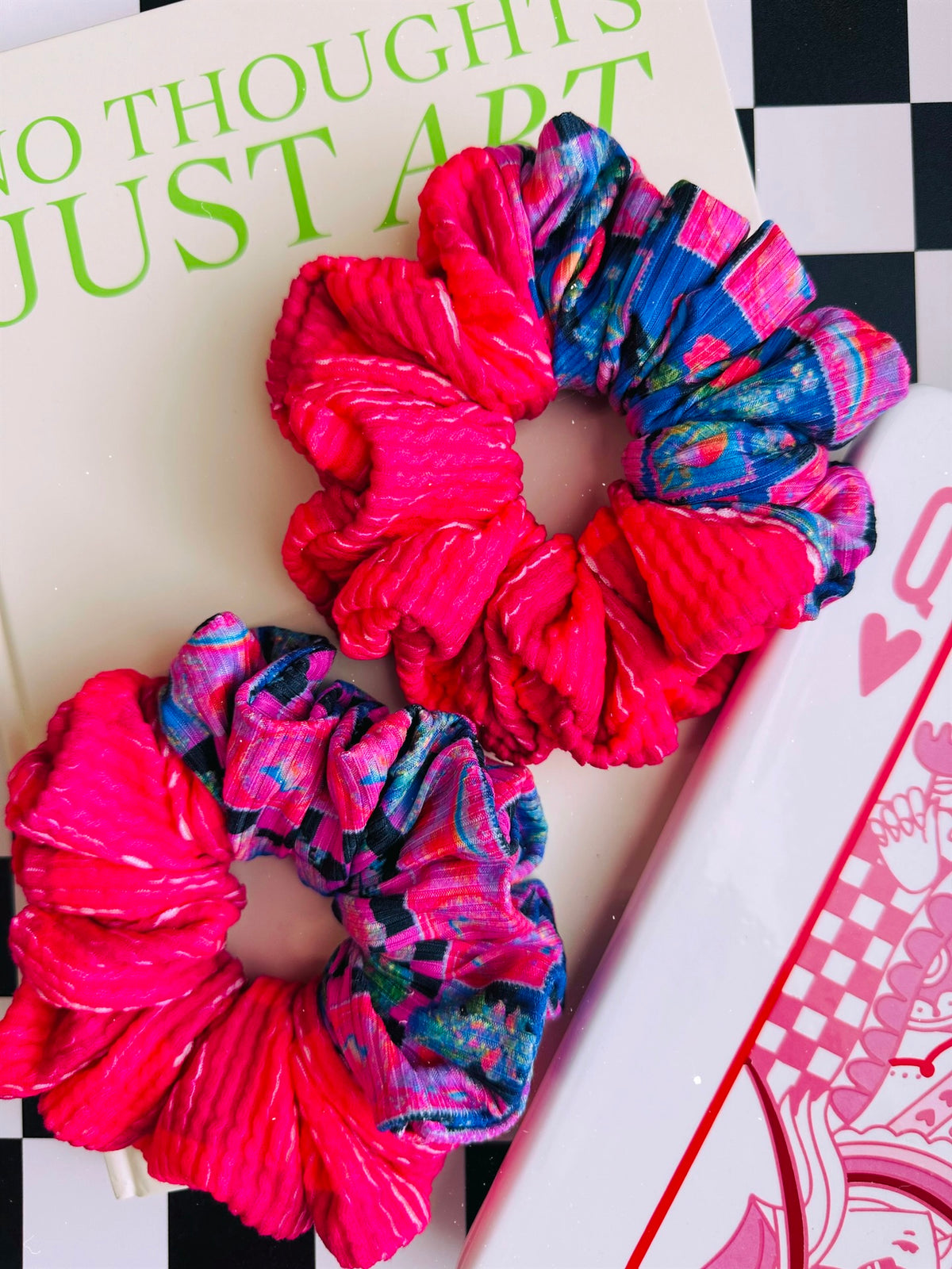 Dreamcore Baddie Colorblock • Allure Scrunchies