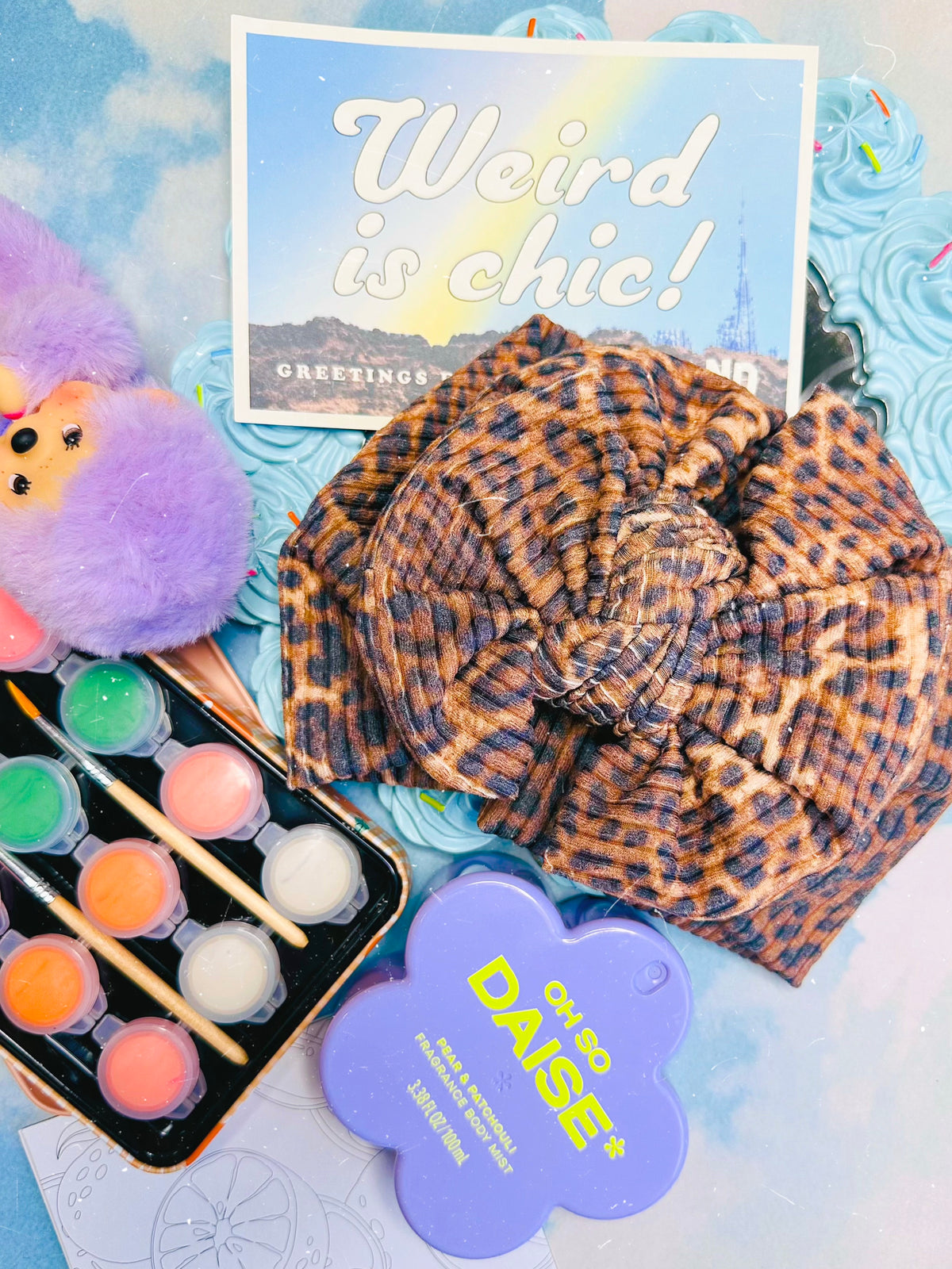 Cheetah Boho Headwrap