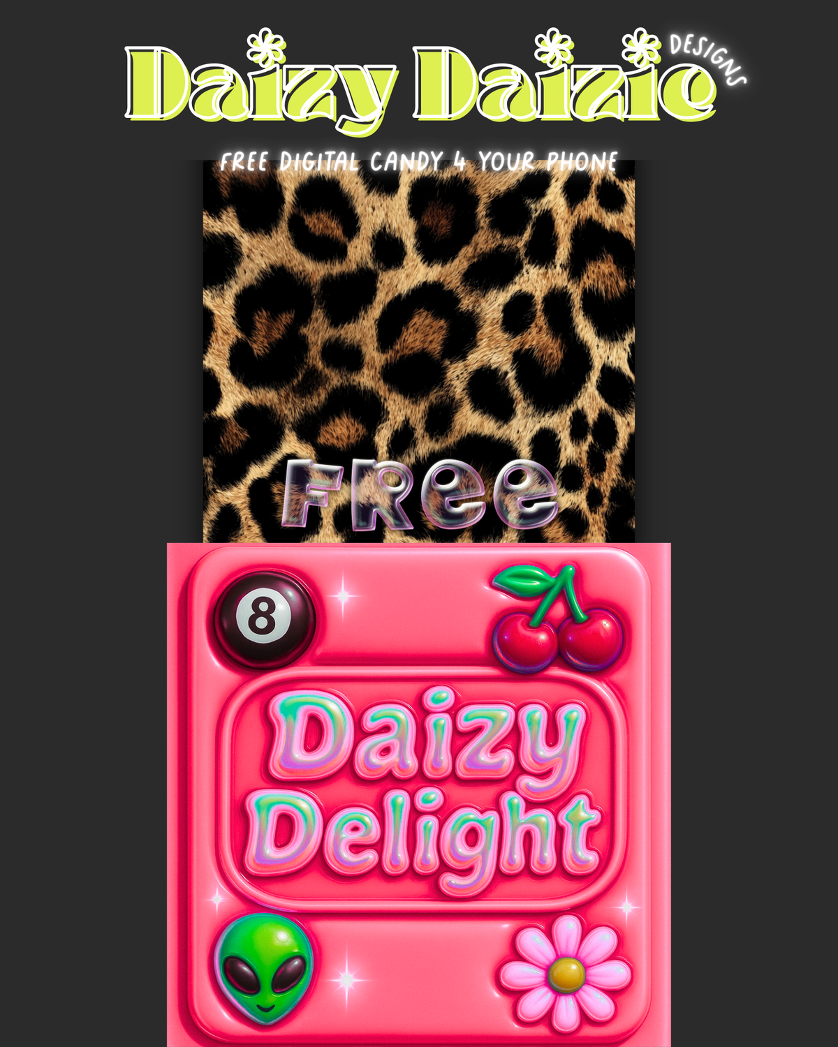 Cheetah Girlie Digital Candy