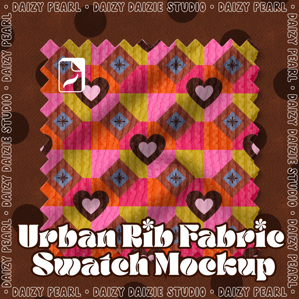 Urban Rib Single Swatch Mockup